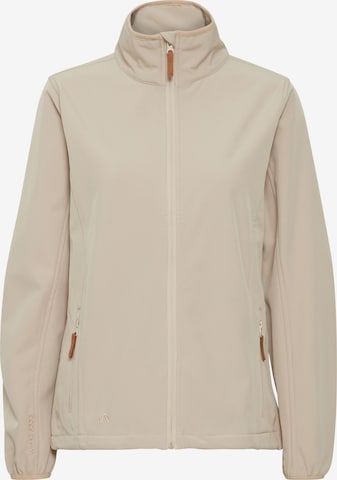 North Bend Between-Season Jacket in Beige: front