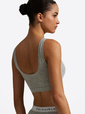 Polo Ralph Lauren Bustier BH 'Club Cotton' in Grijs