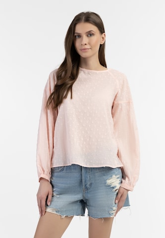 DreiMaster Vintage Bluse 'Abrel' in Pink: predná strana