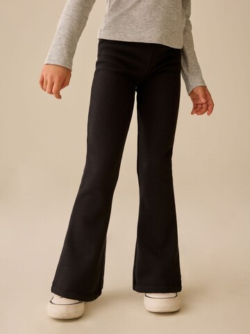 Next Flared Broek in Zwart: voorkant