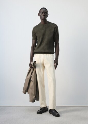 MANGO MAN Shirt 'Muga' in Brown