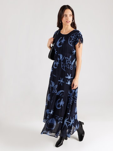 Robe SCOTCH & SODA en bleu : devant