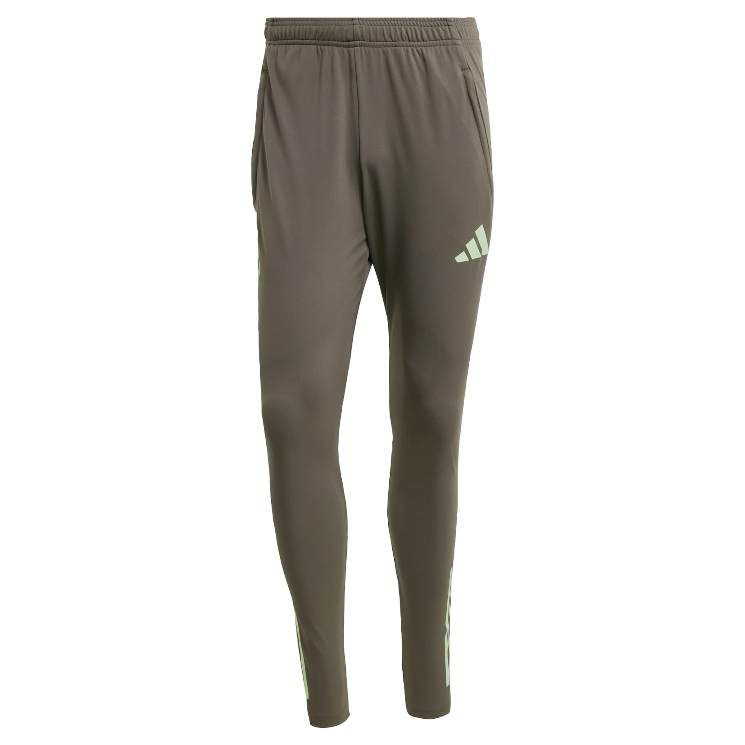 ADIDAS PERFORMANCE Slim fit Sports trousers 'Real Madrid Tiro 25 Competition' in Grey: front