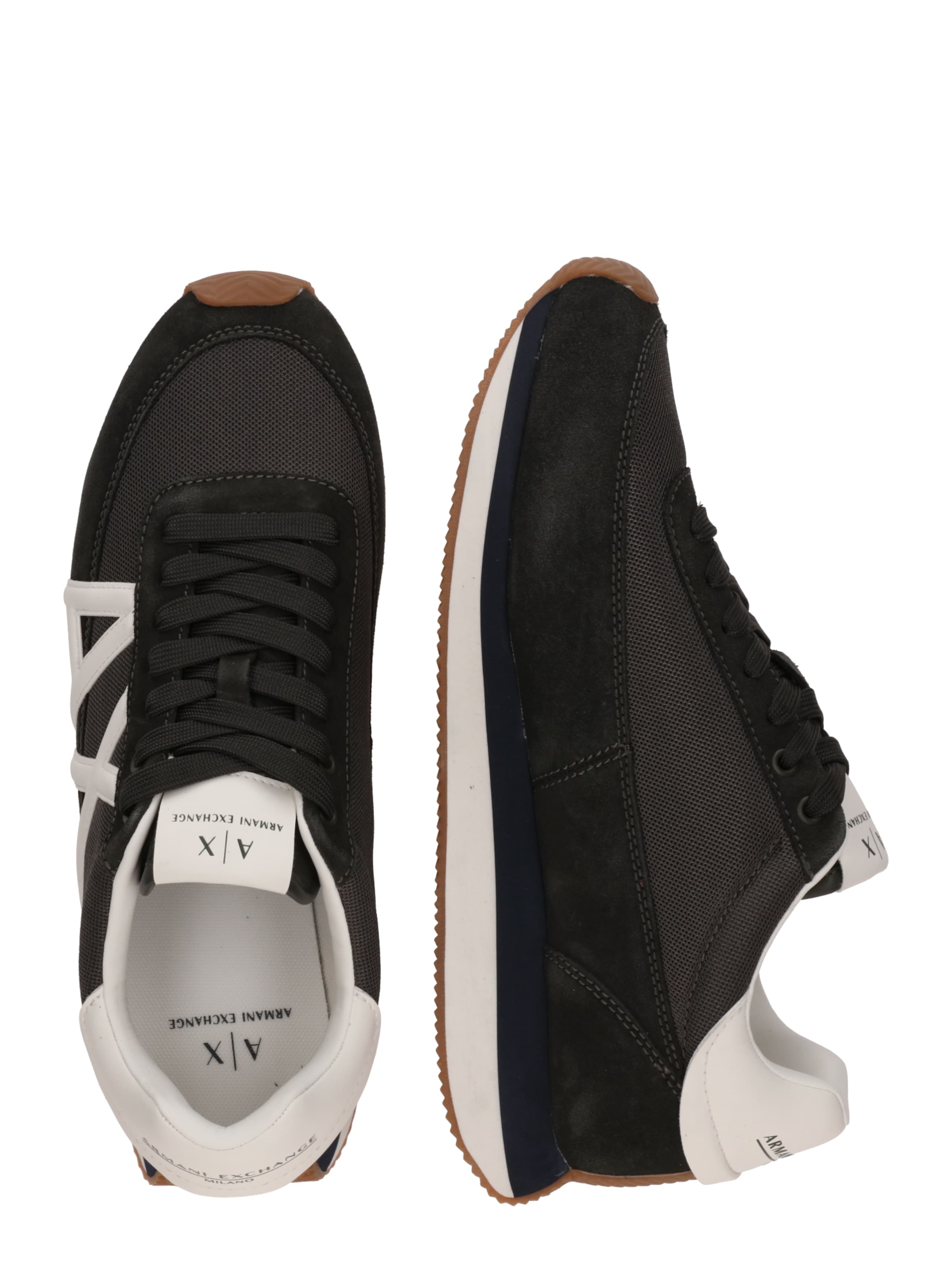 ARMANI EXCHANGE Sneaker low i grå