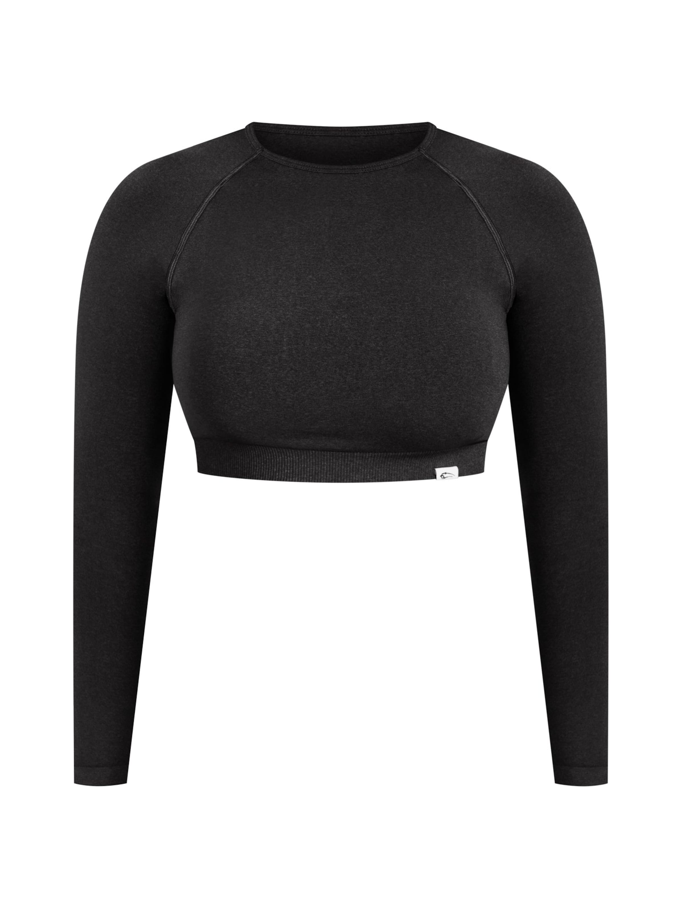 Smilodox Shirt 'Bethy' in Schwarz: Vorderseite