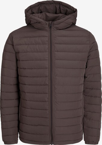 Veste mi-saison JACK & JONES en marron : devant