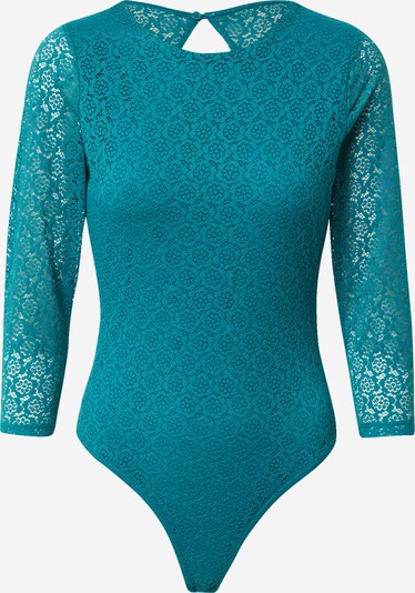 NAF NAF Shirt bodysuit in turquoise, Item view