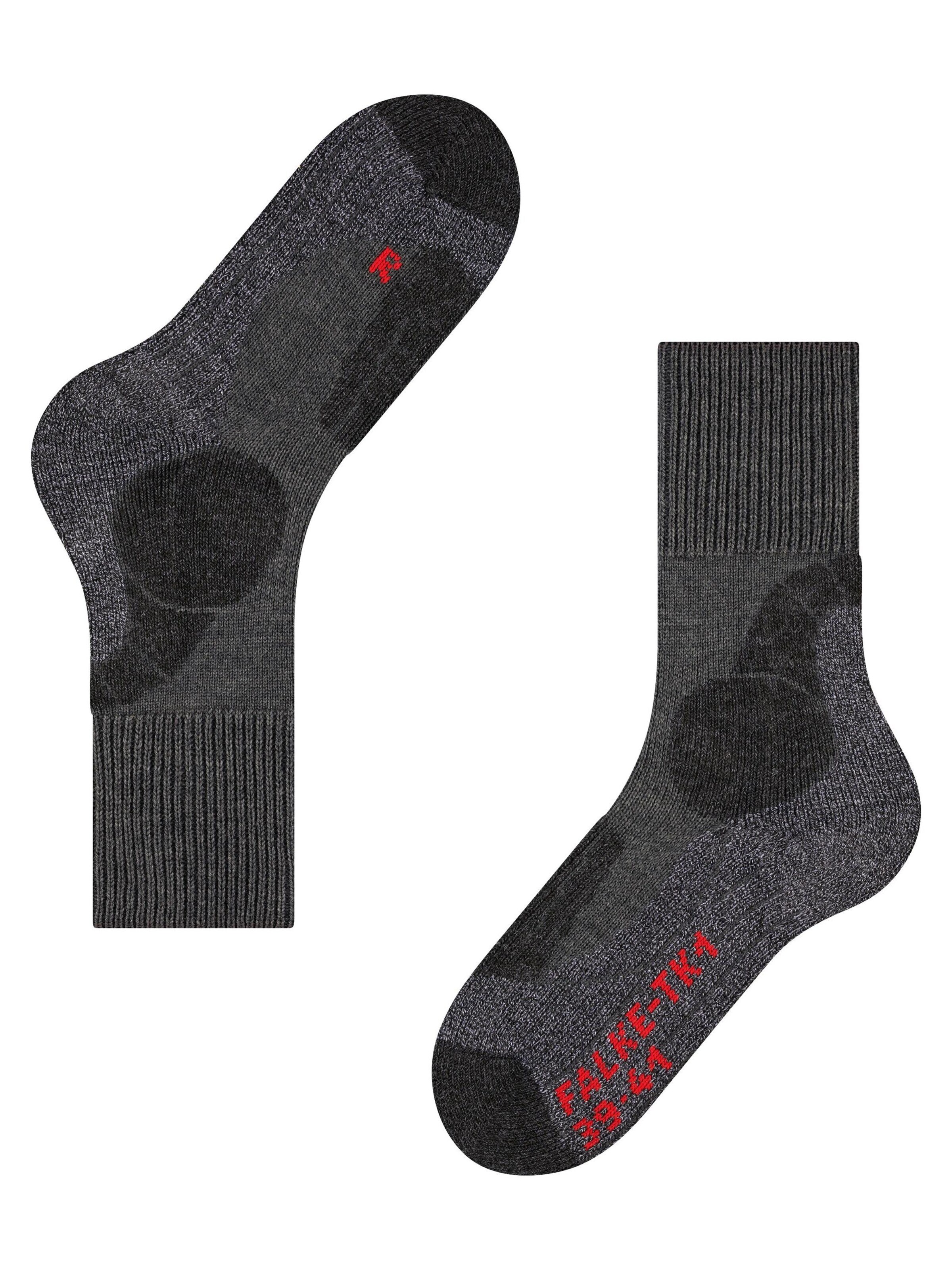 FALKE Sportsockor 'TK1 Adventure' i grå