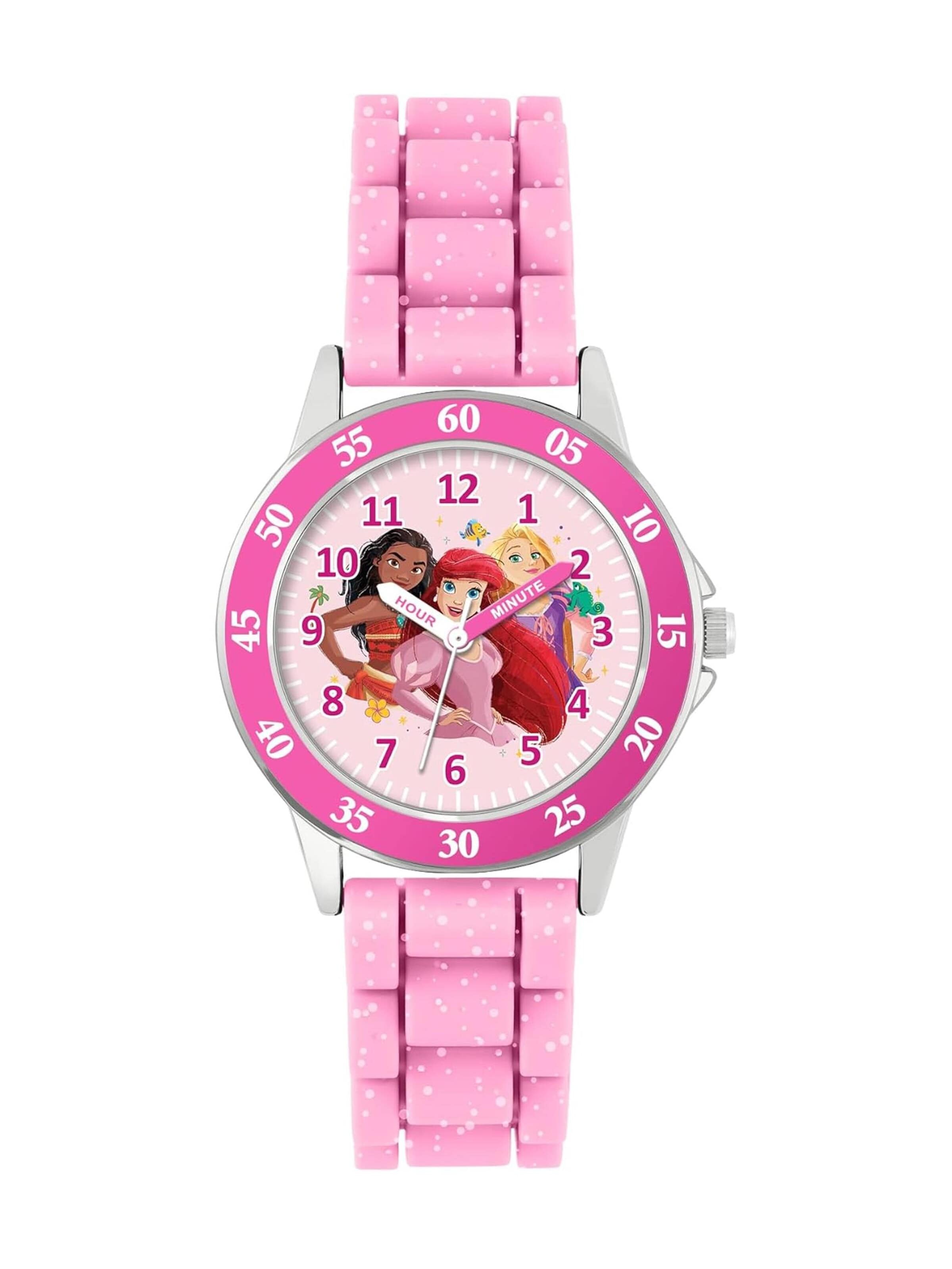 Montre 'Princess Time Teacher' DISNEY en rose : devant