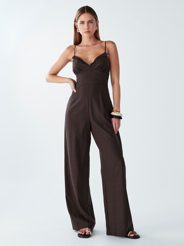 Willa Jumpsuit 'Palms' in Bruin