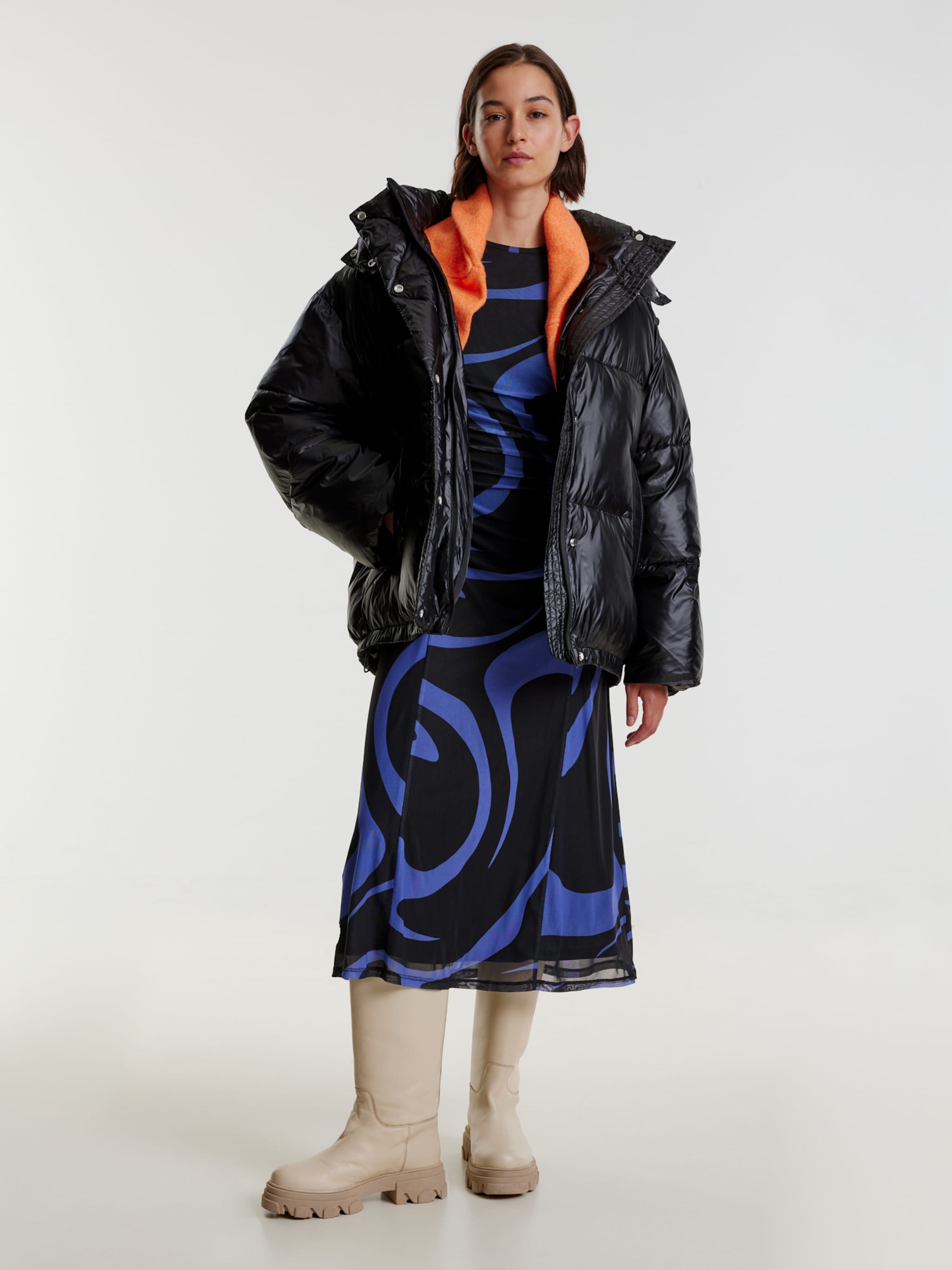 EDITED Producten Winterjas 'Marlin' Zwart