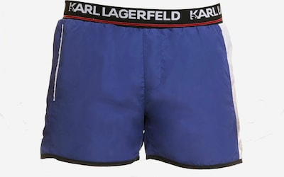 Karl Lagerfeld Badehose ' Boardshort ' in blau, Produktansicht