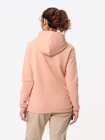 VAUDE Sports sweater 'Manukau HO III' in Orange