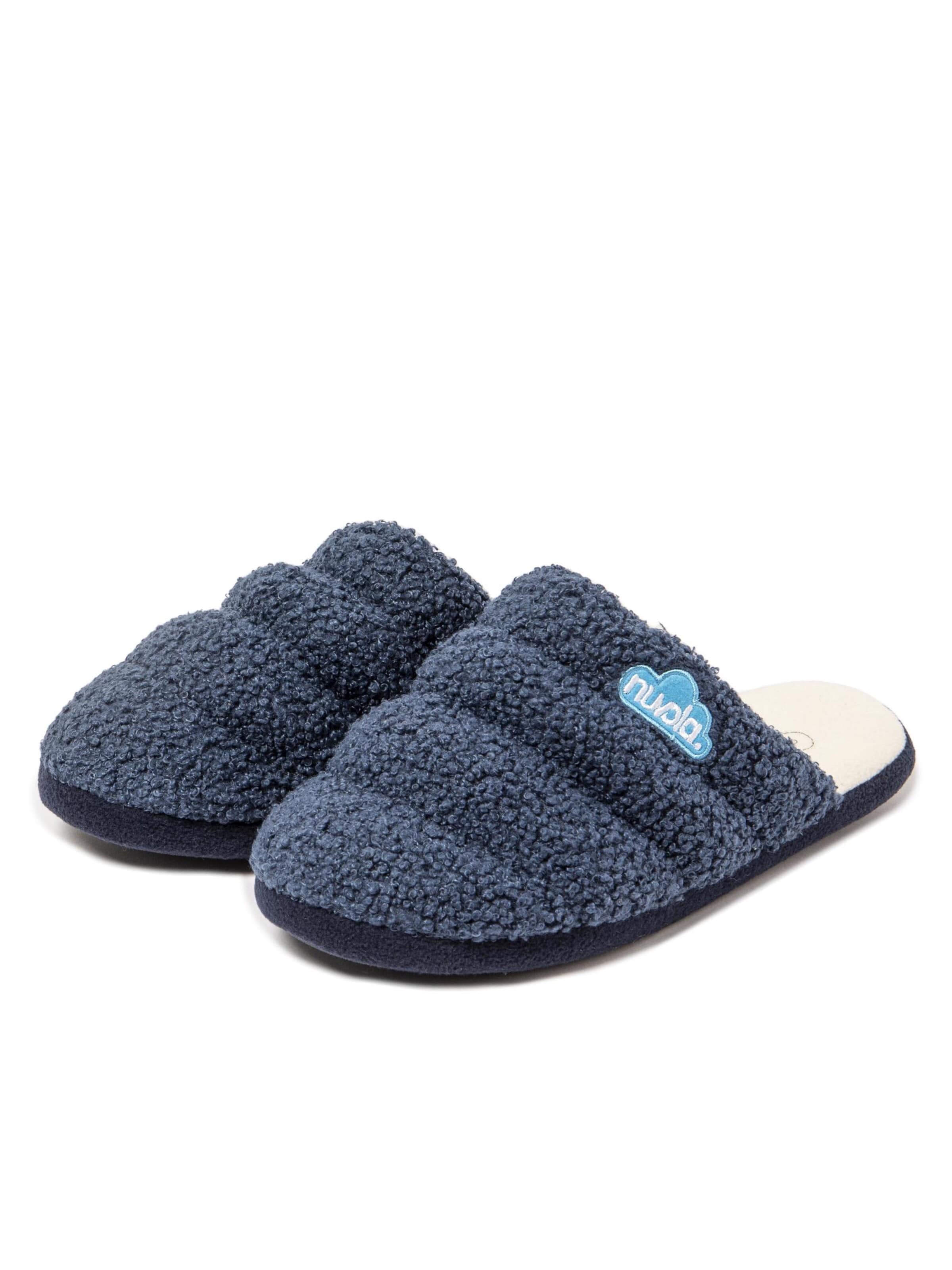 Nuvola. - Pantufa 'Zueco Sheep' em azul