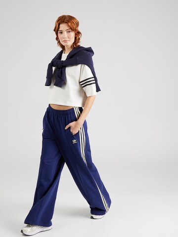 Tricou 'NEUCL' de la ADIDAS ORIGINALS pe alb