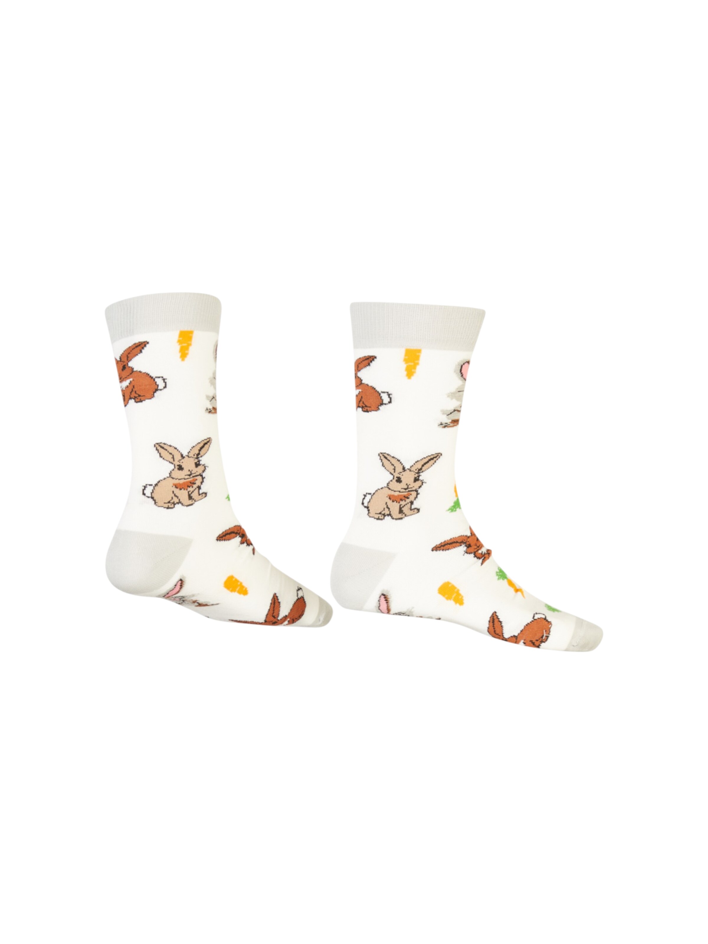 AbgeStrumpft Socks 'Hase' in White