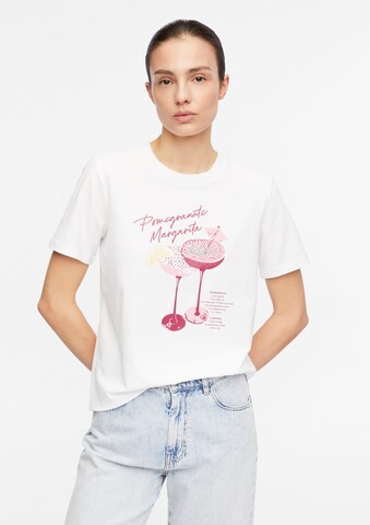 COMMA Shirt in White: front