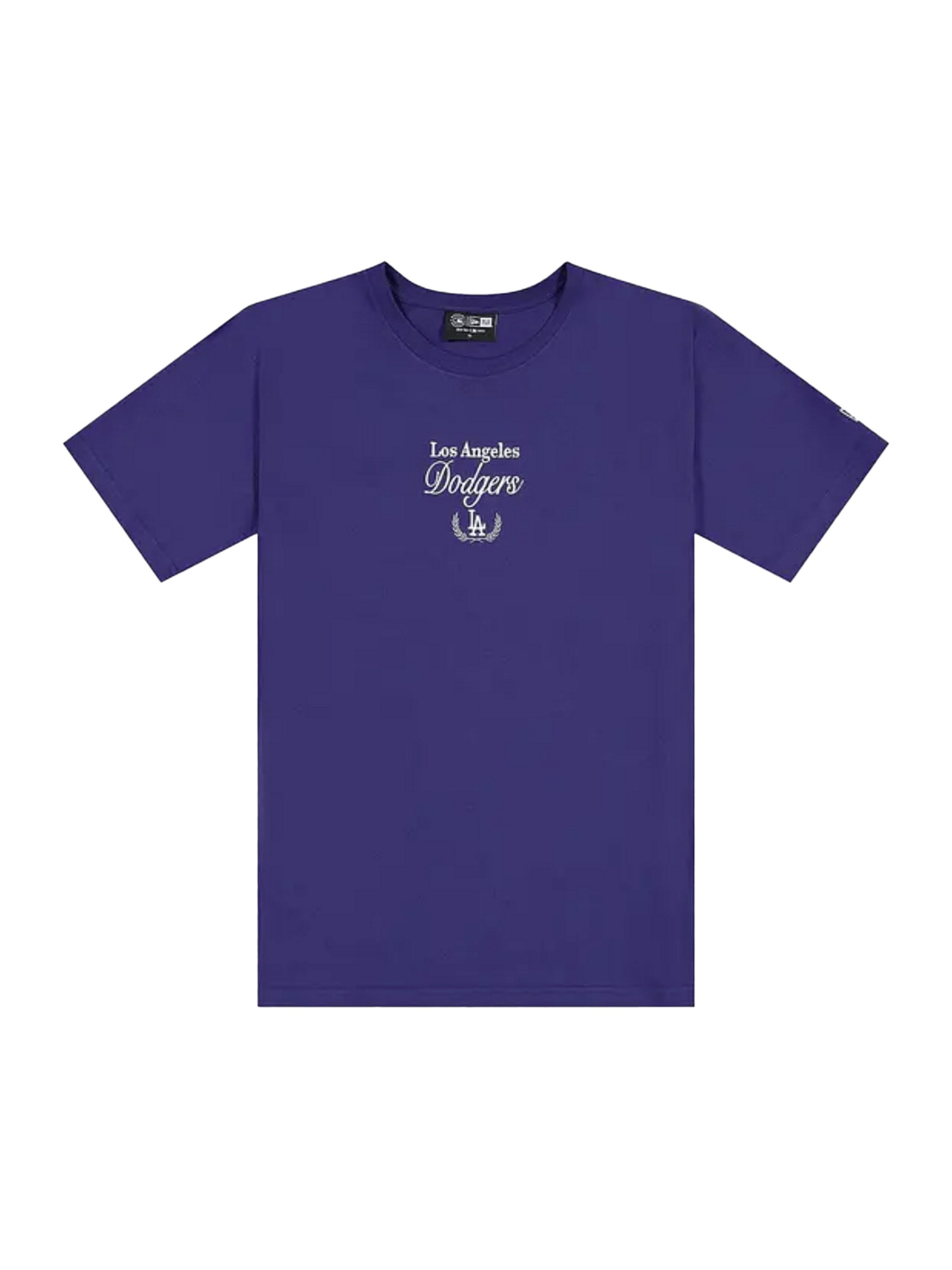 NEW ERA T-shirt 'MLB Los Angeles Dodgers Book Club' i blå: framsida