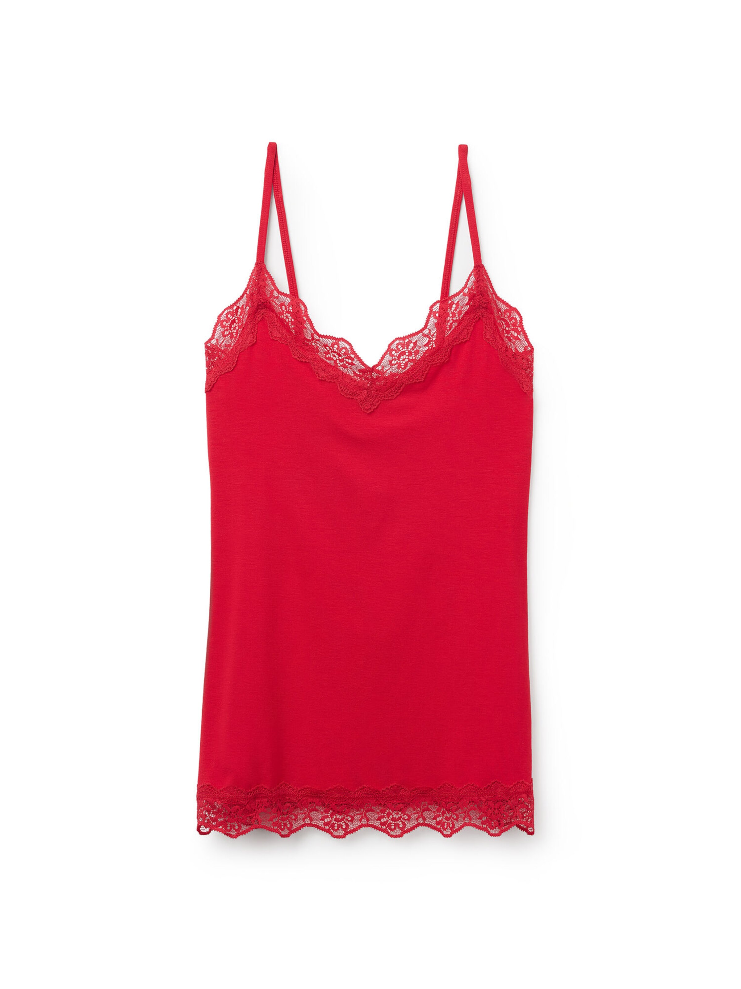 Tezenis Top in Red: front