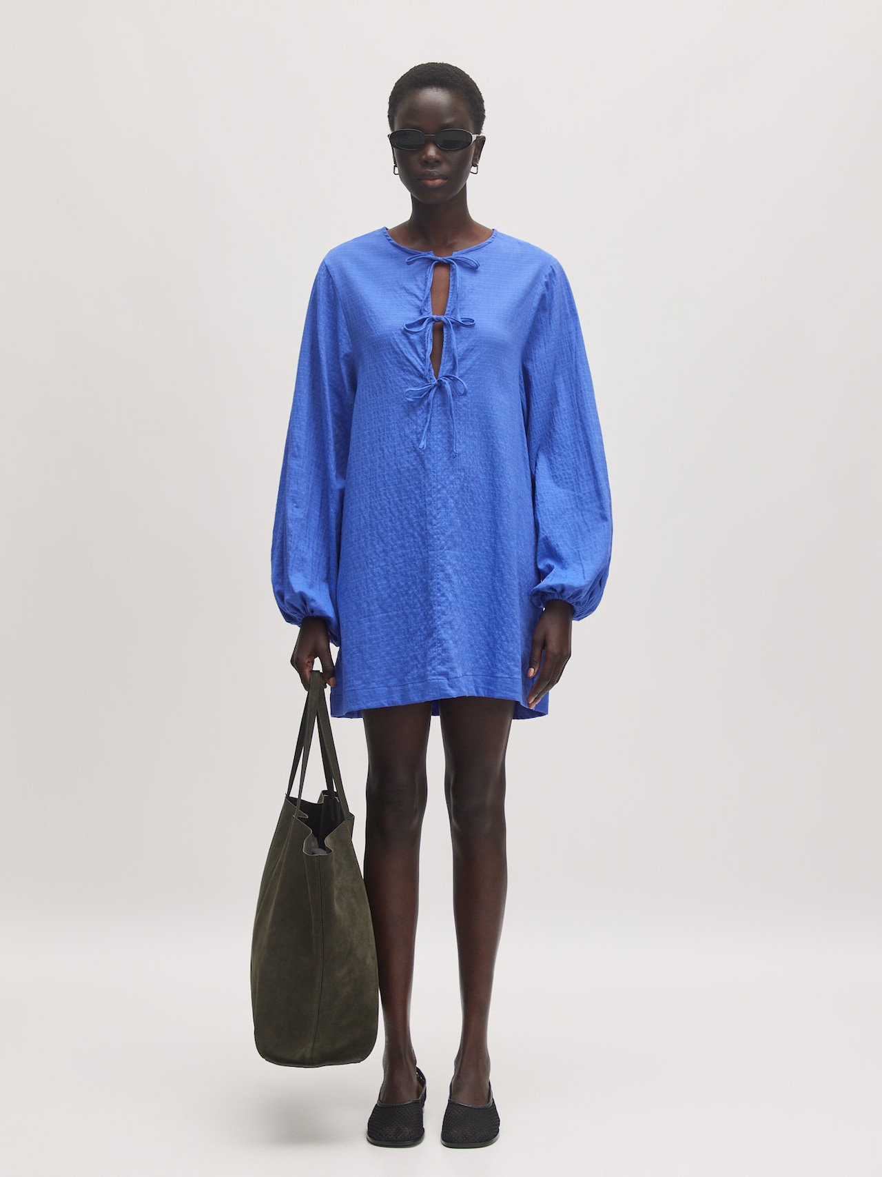 EDITED Produkte Kleid 'Frances' blau