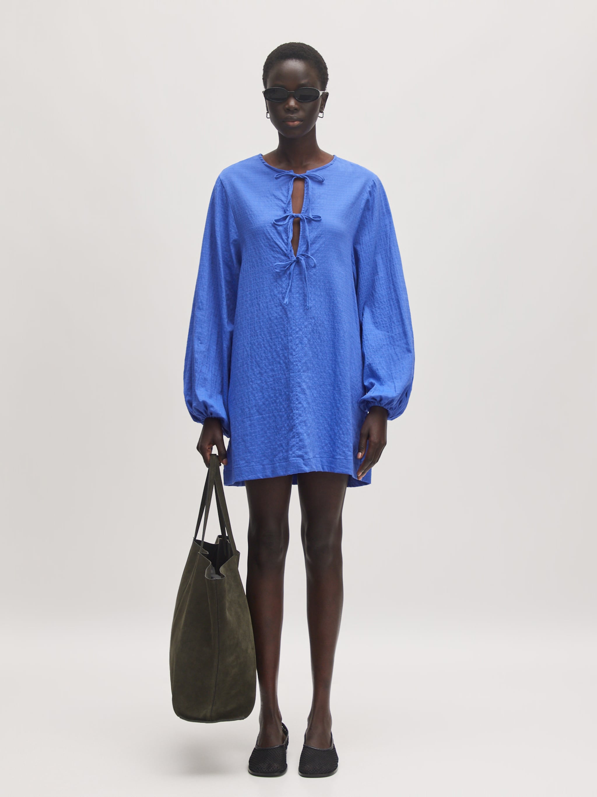 EDITED Produits Robe 'Frances' bleu