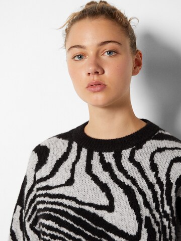 Pull-over Bershka en noir