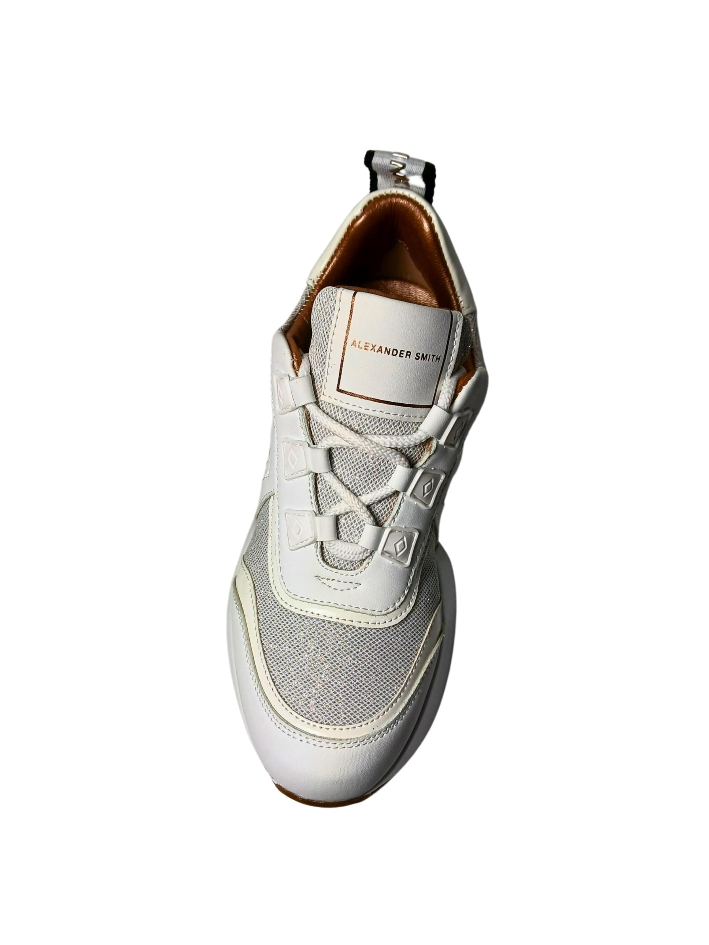 Alexander Smith Sneakers in White