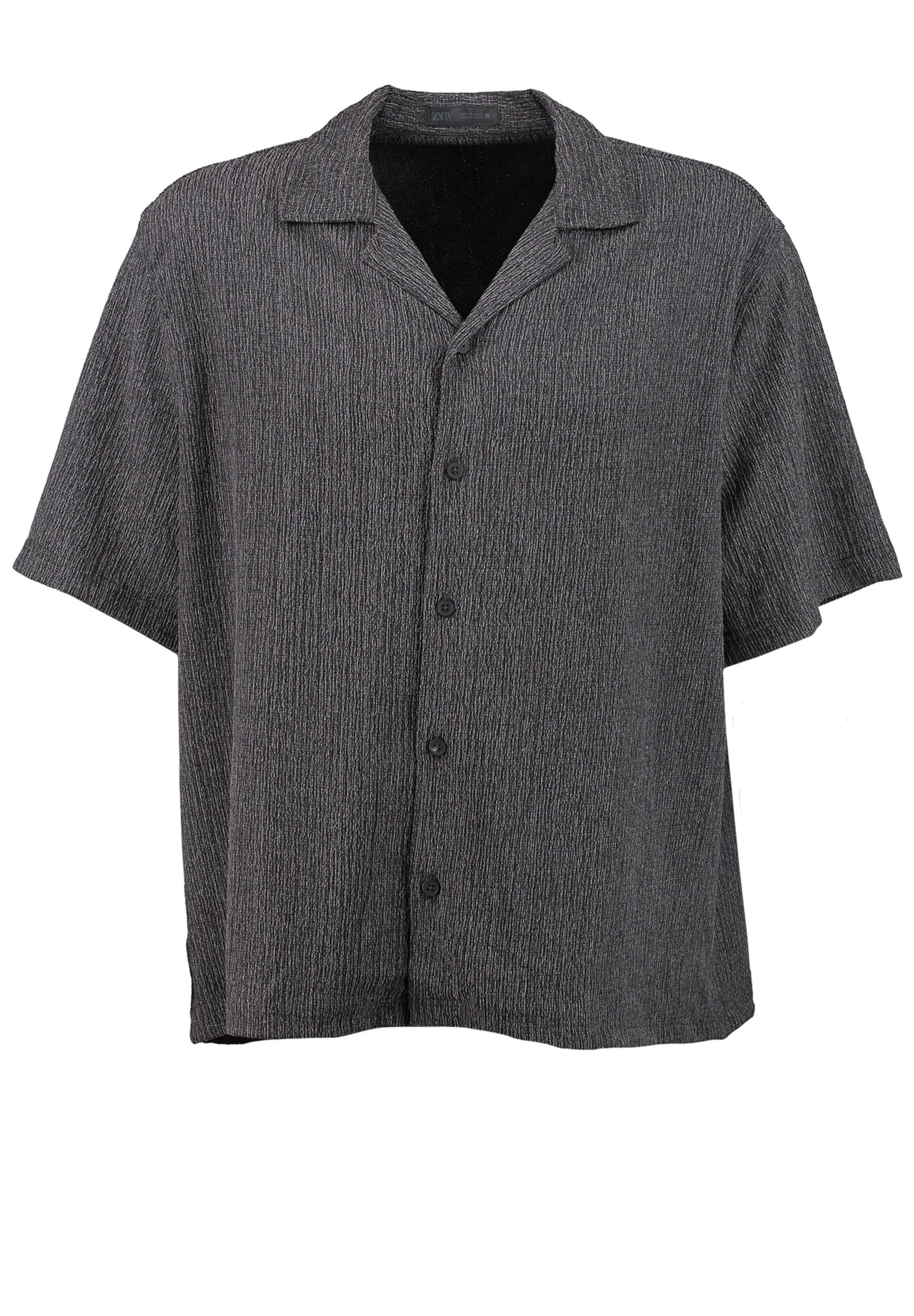 Key Largo Comfort Fit Košeľa 'Sweden' - Sivá: predná strana