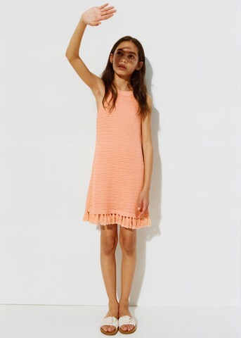 MANGO KIDS Dress 'Pomelo' in Orange: front