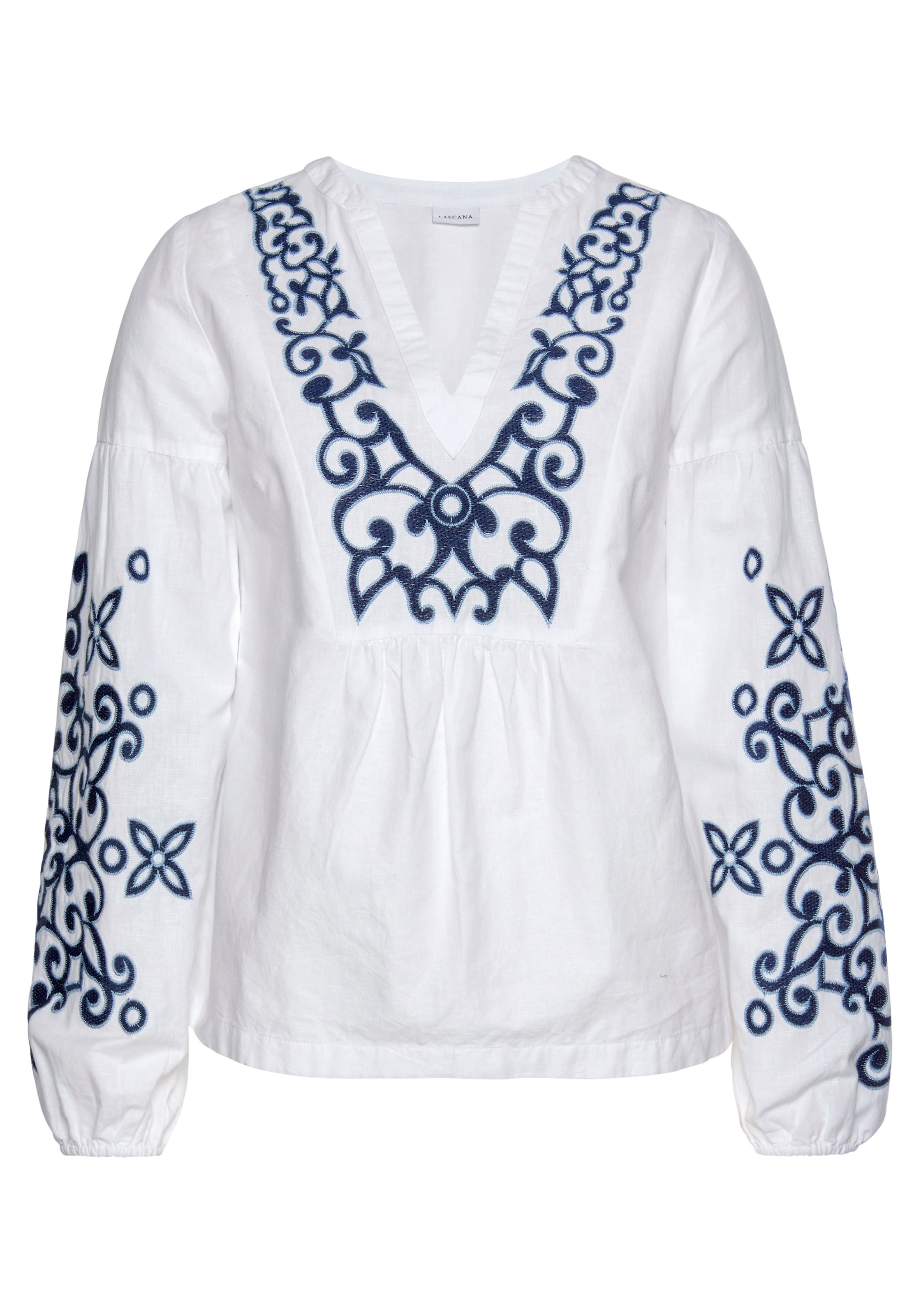 LASCANA Blúzka - Biela: predná strana