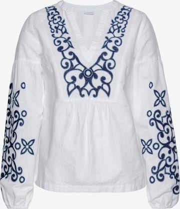 LASCANA Blouse in White: front