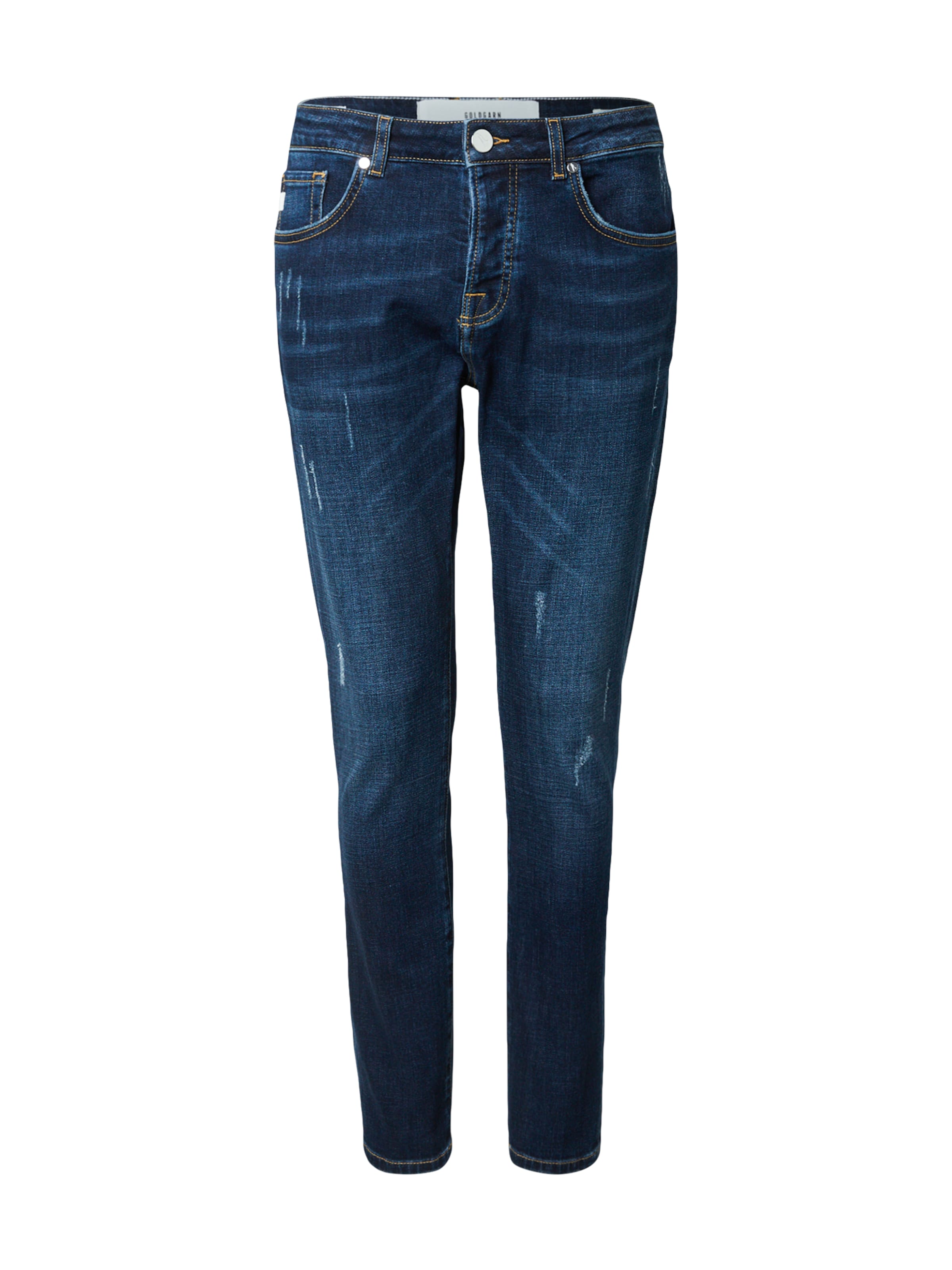 Goldgarn Slimfit Jeans 'U2 I' i blå: framsida