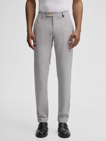 STRELLSON Regular Chino trousers 'Code' in Grey: front
