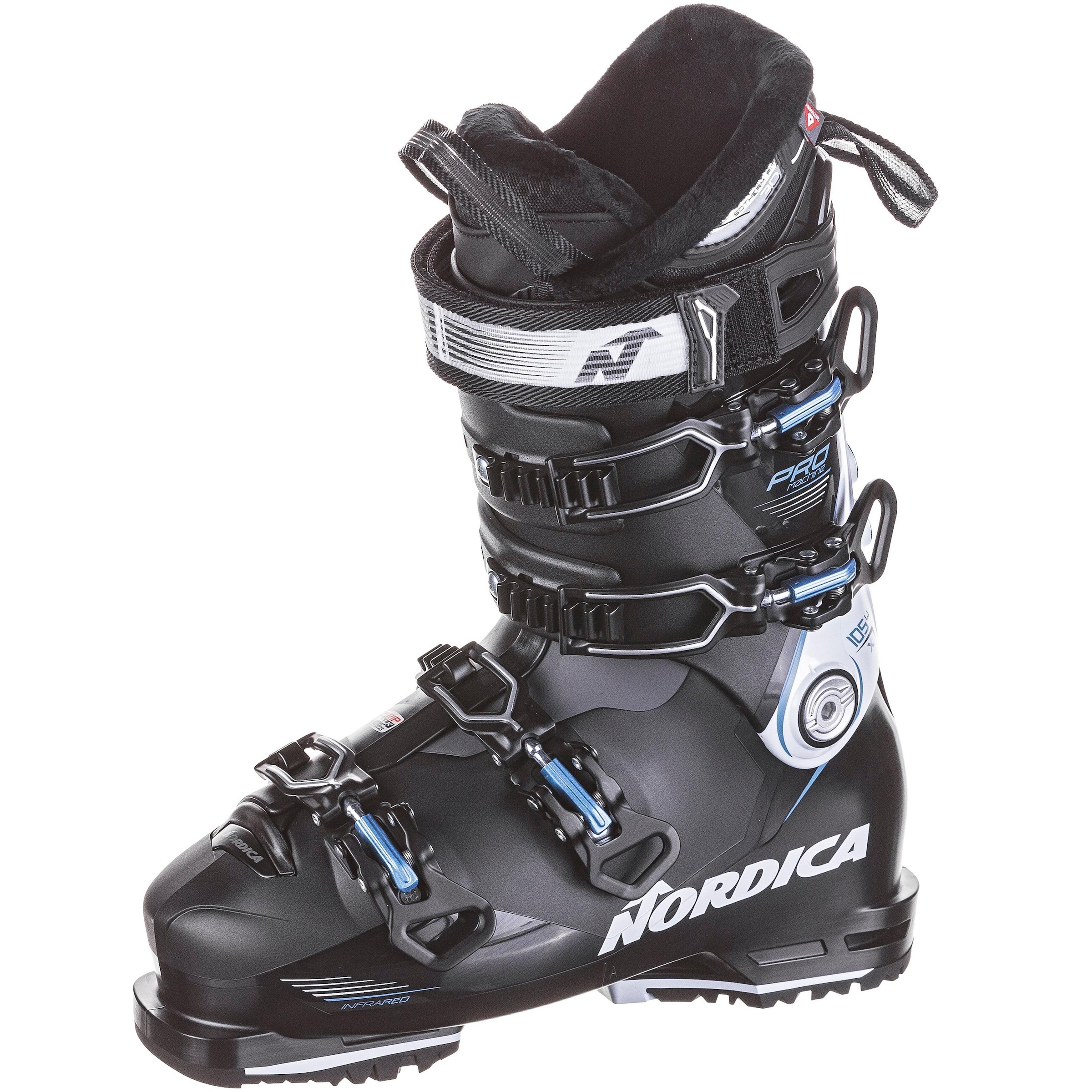 NORDICA Ski Boots 'Pro Machine 105 X' in Black: front
