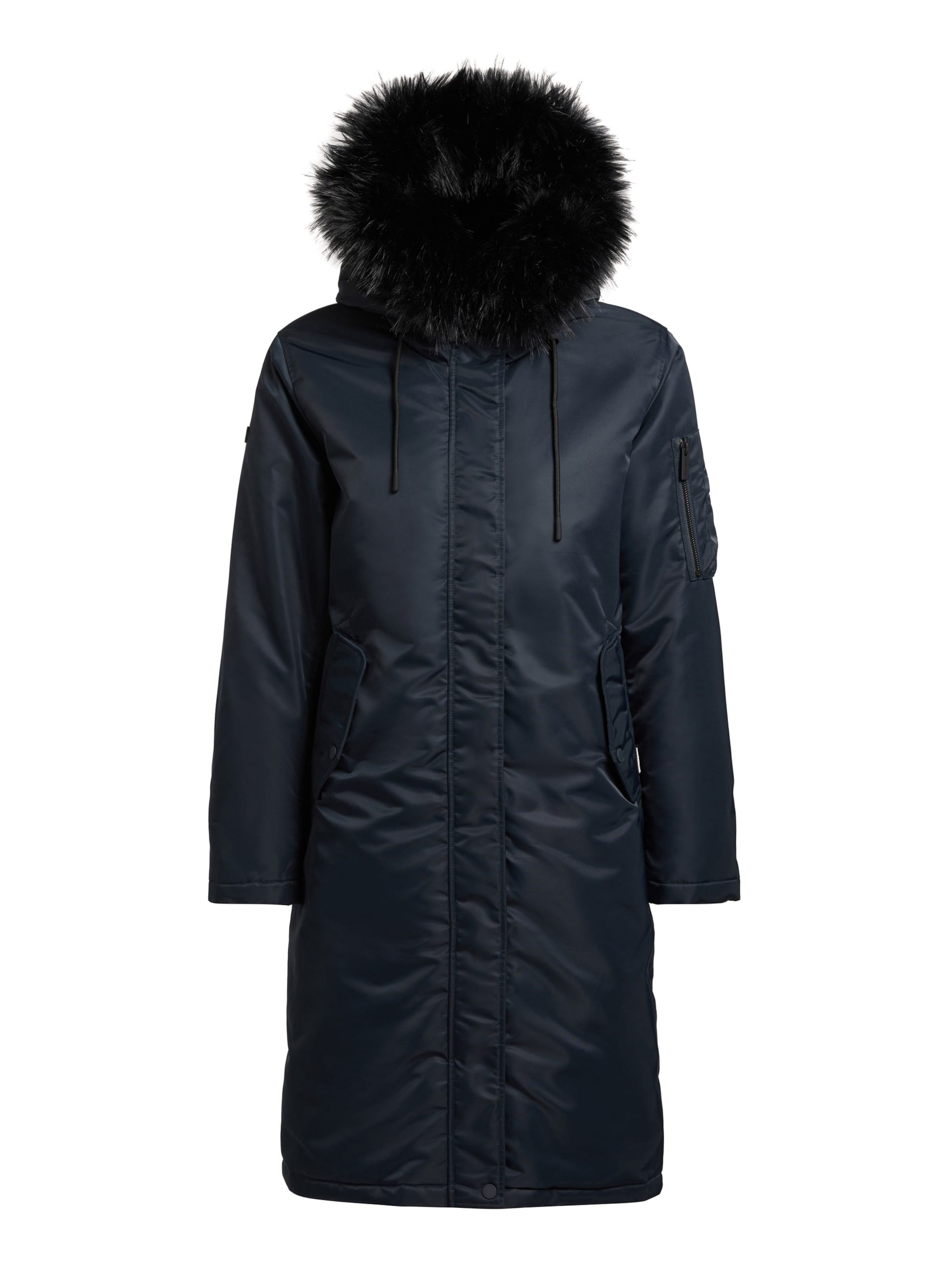 khujo Vinterfrakke 'Jilla' i blå: forside