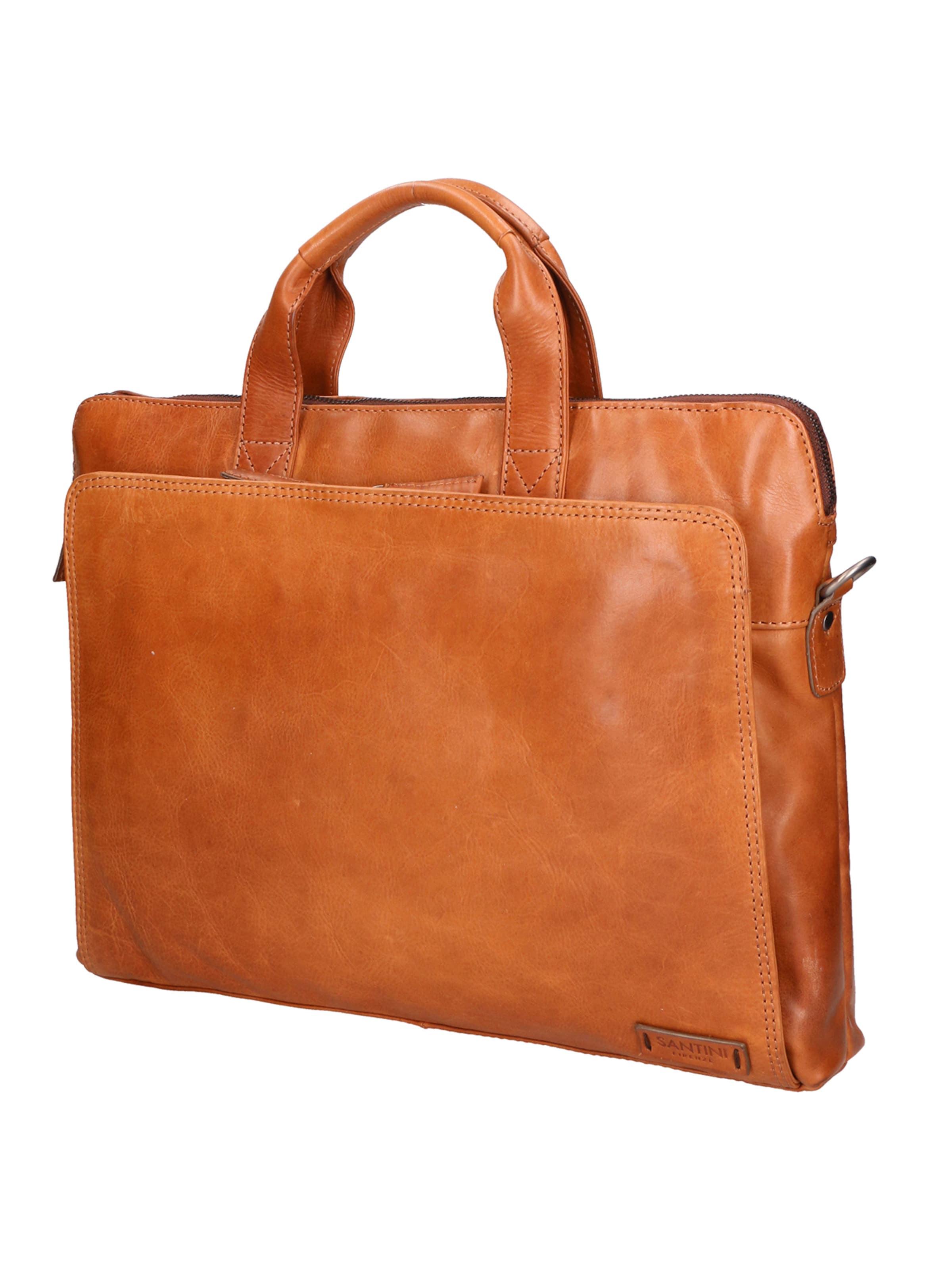 Borsa per laptop di Santini Firenze in marrone