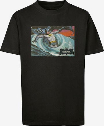 F4NT4STIC Shirt 'DC Comics Batman TV Series Whirlpool' in Zwart: voorkant