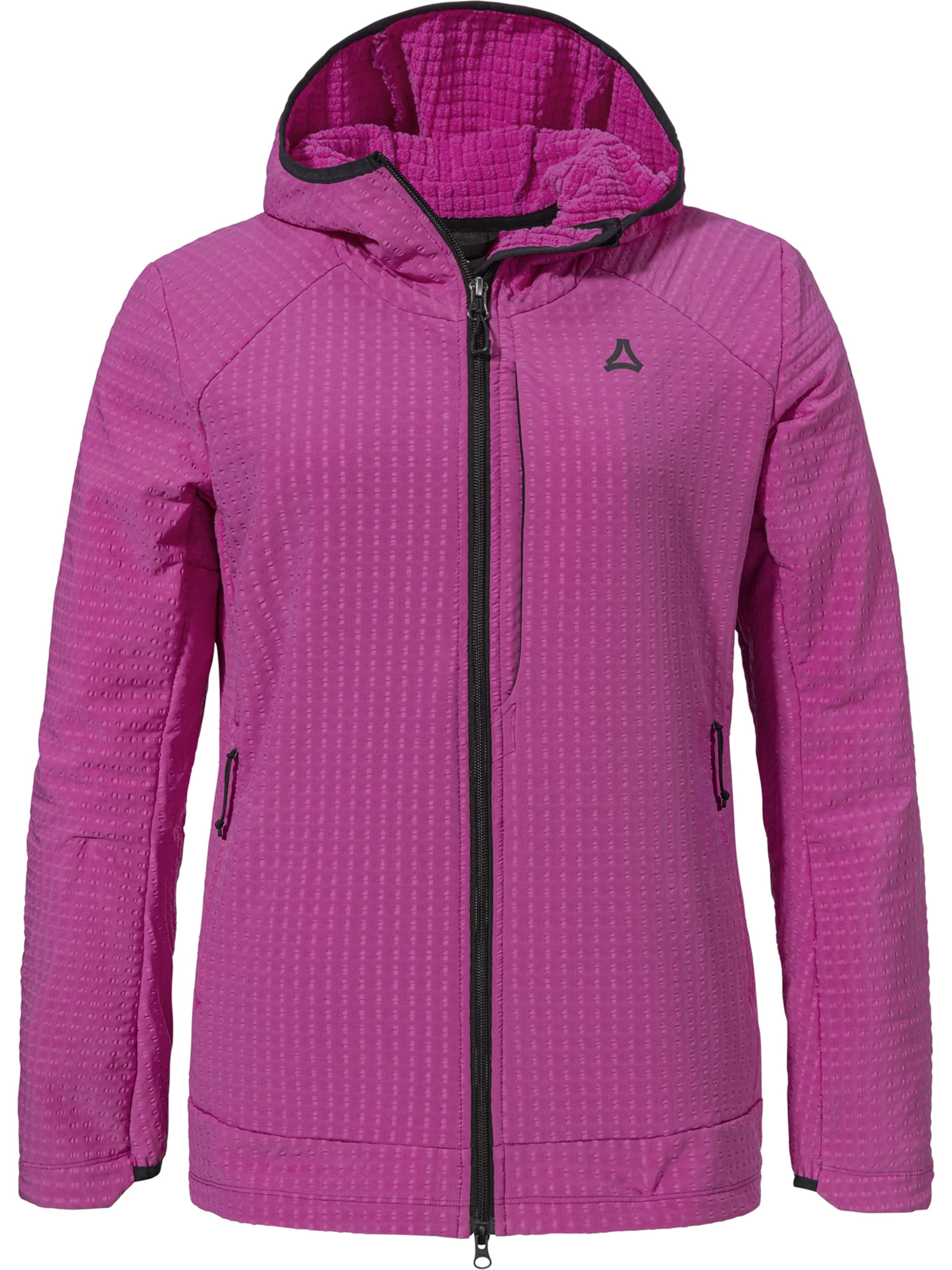 Schöffel Athletic fleece jacket 'Enixa' in Pink: front