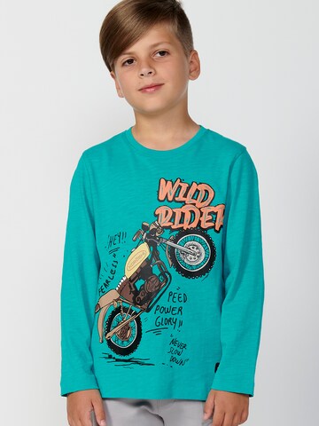 T-Shirt KOROSHI en vert : devant
