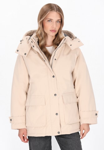 DreiMaster Vintage Tussenjas 'Vintage' in Beige: voorkant