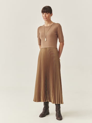 TATUUM Dress in Beige: front