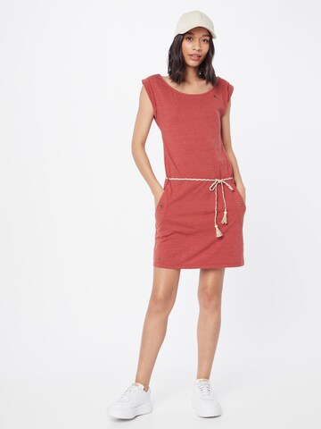 Ragwear Summer Dress 'Tag' in Red