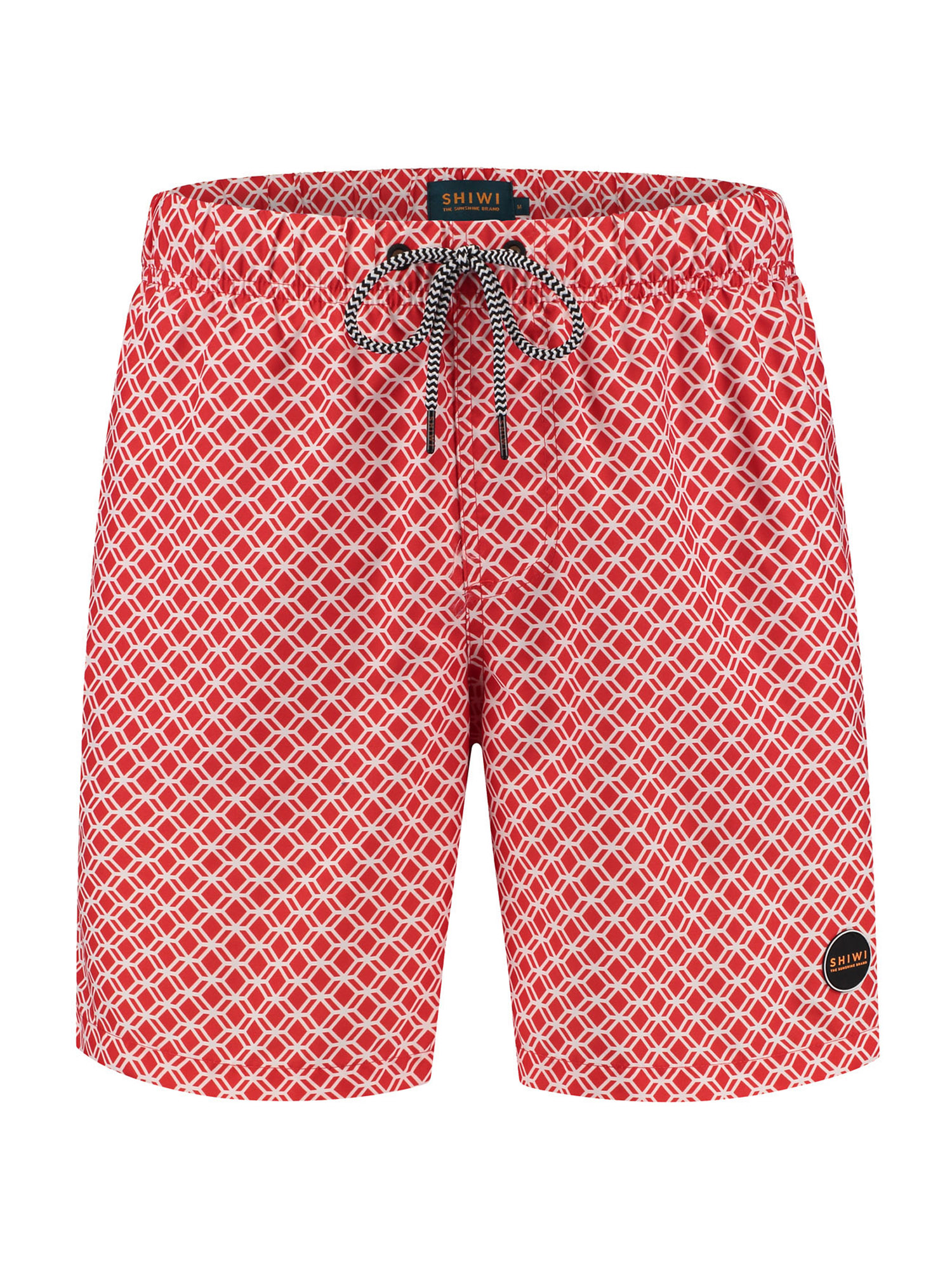 Abbigliamento Uomo Shiwi Pantaloncini da bagno Kite Tile in Rosso 