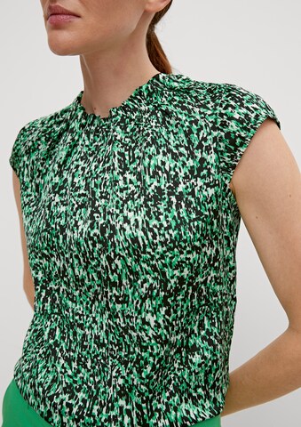 COMMA Bluse in Grün