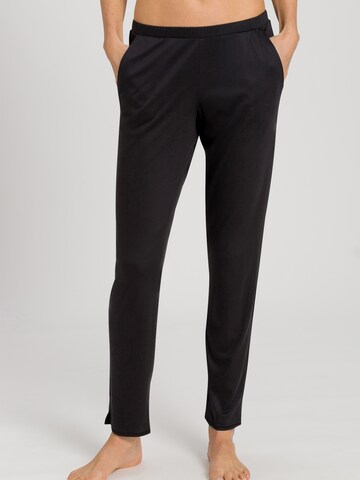 Pantalon de pyjama 'Grand Central' Hanro en noir : devant