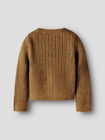 NAME IT Gebreid vest in Bruin