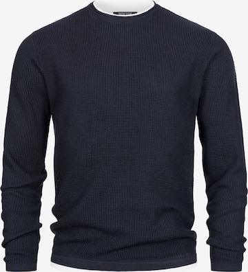 Pull-over 'Villads' INDICODE JEANS en bleu : devant