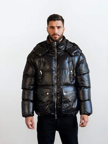 trueprodigy Winterjas ' Nathan ' in Zwart: voorkant