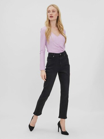 VERO MODA Regular Jeans 'Joline' in Zwart