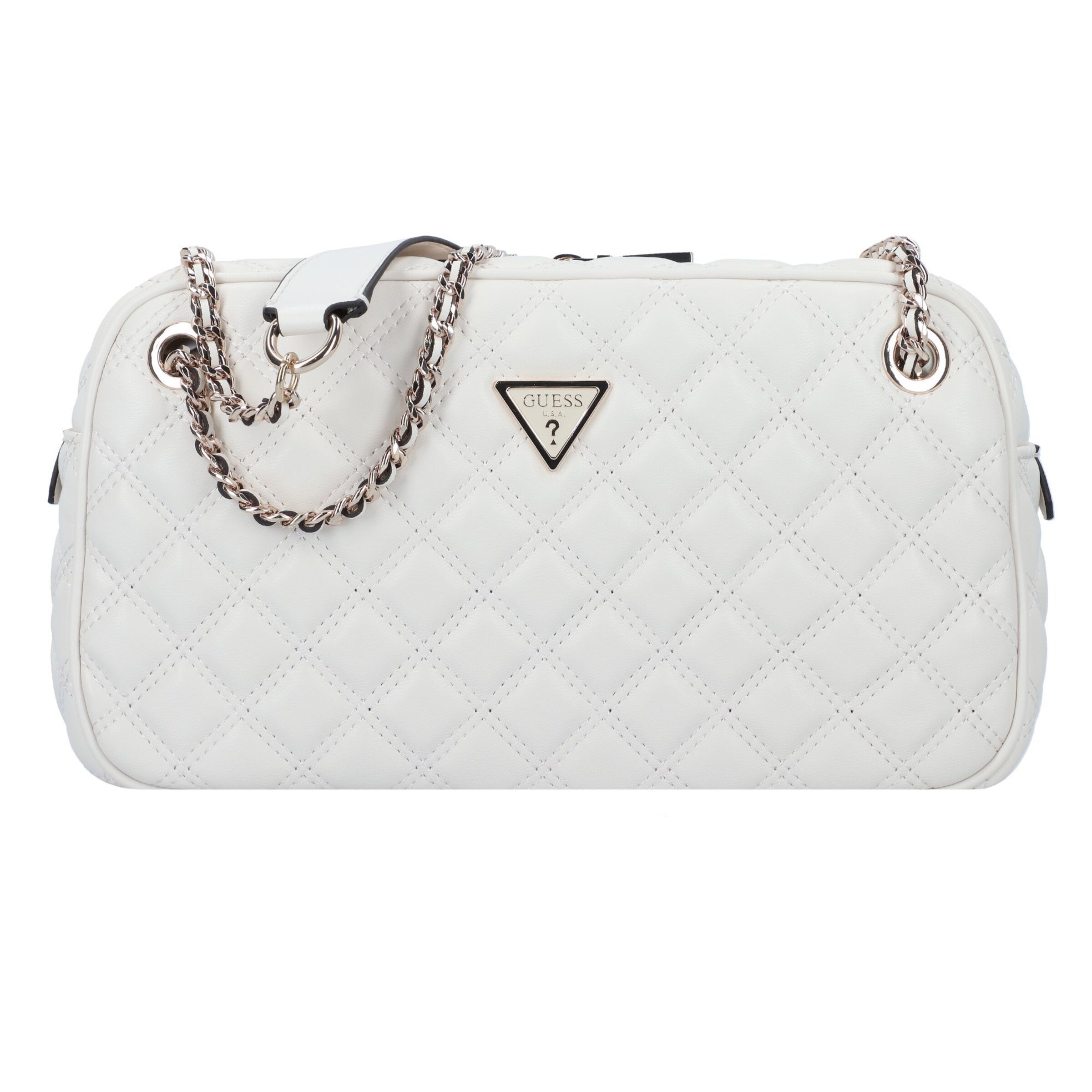 Sac bandoulière 'Giully II' GUESS en blanc : devant